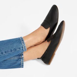 Everlane Day Loafer Black Leather, Size 8